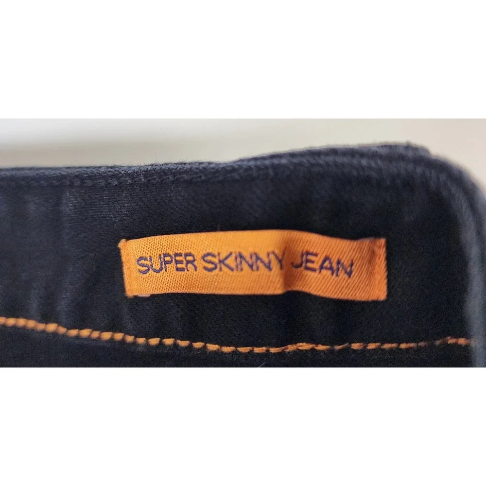 Tory Burch Super Skinny Jeans Women's 27 Black Capsule Minimalist Wardrobe